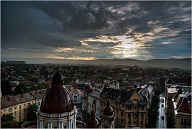 An HDR from Târgu Mureș befor it rained.