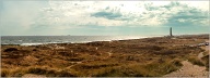 A view from the top of Jutland (Grenen) towards Skagen