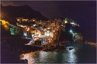 Manarola may be the oldest of the towns in the Cinque Terre, with the cornerstone of the church, San Lorenzo, dating from 1338. The local dialect is Manarolese, which is marginally different from the dialects in the nearby area. The name "Manarola" is probably a dialectical evolution of the Latin, "magna rota". In the Manarolese dialect this was changed to "magna roea" which means "large wheel", in reference to the mill wheel in the town.
